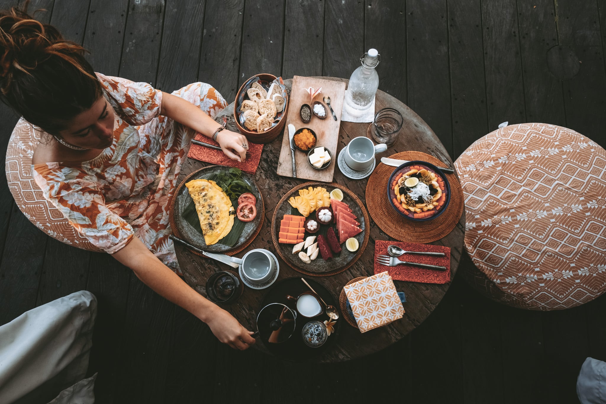 petit dejeuner stone house ubud