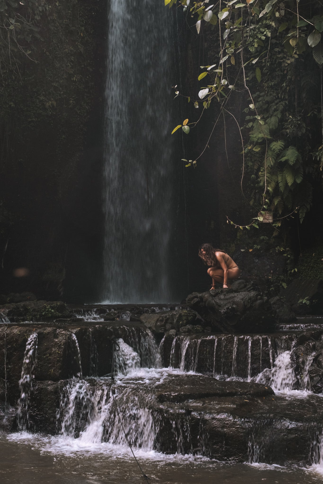 cascade curieuse à ubud : sumanpan waterfall