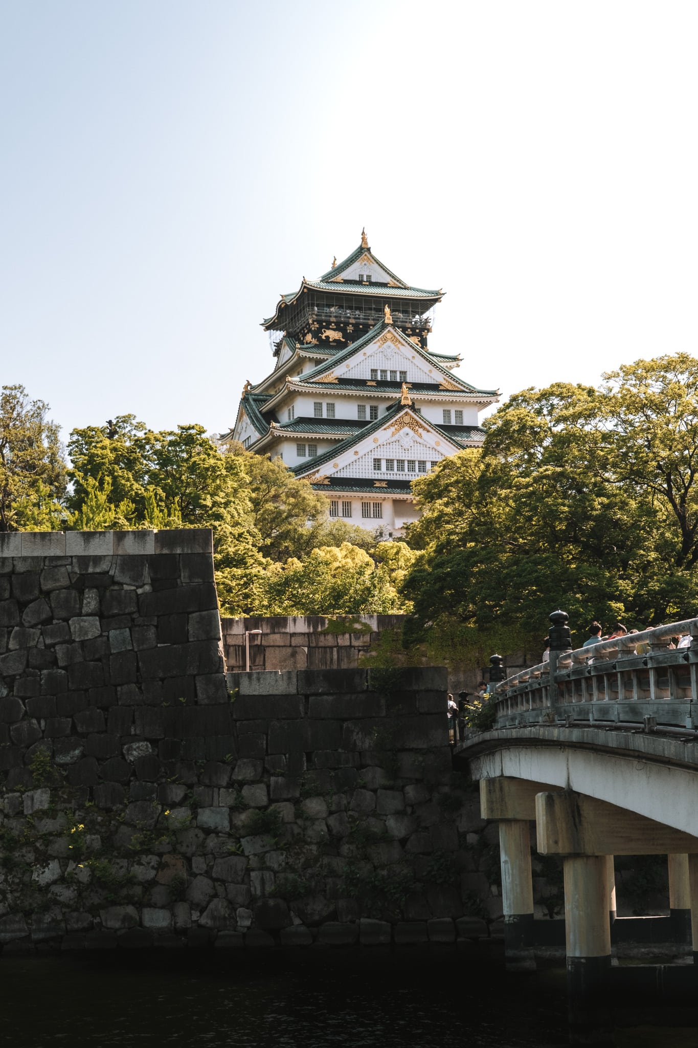 que faire a osaka : chateau d'osaka