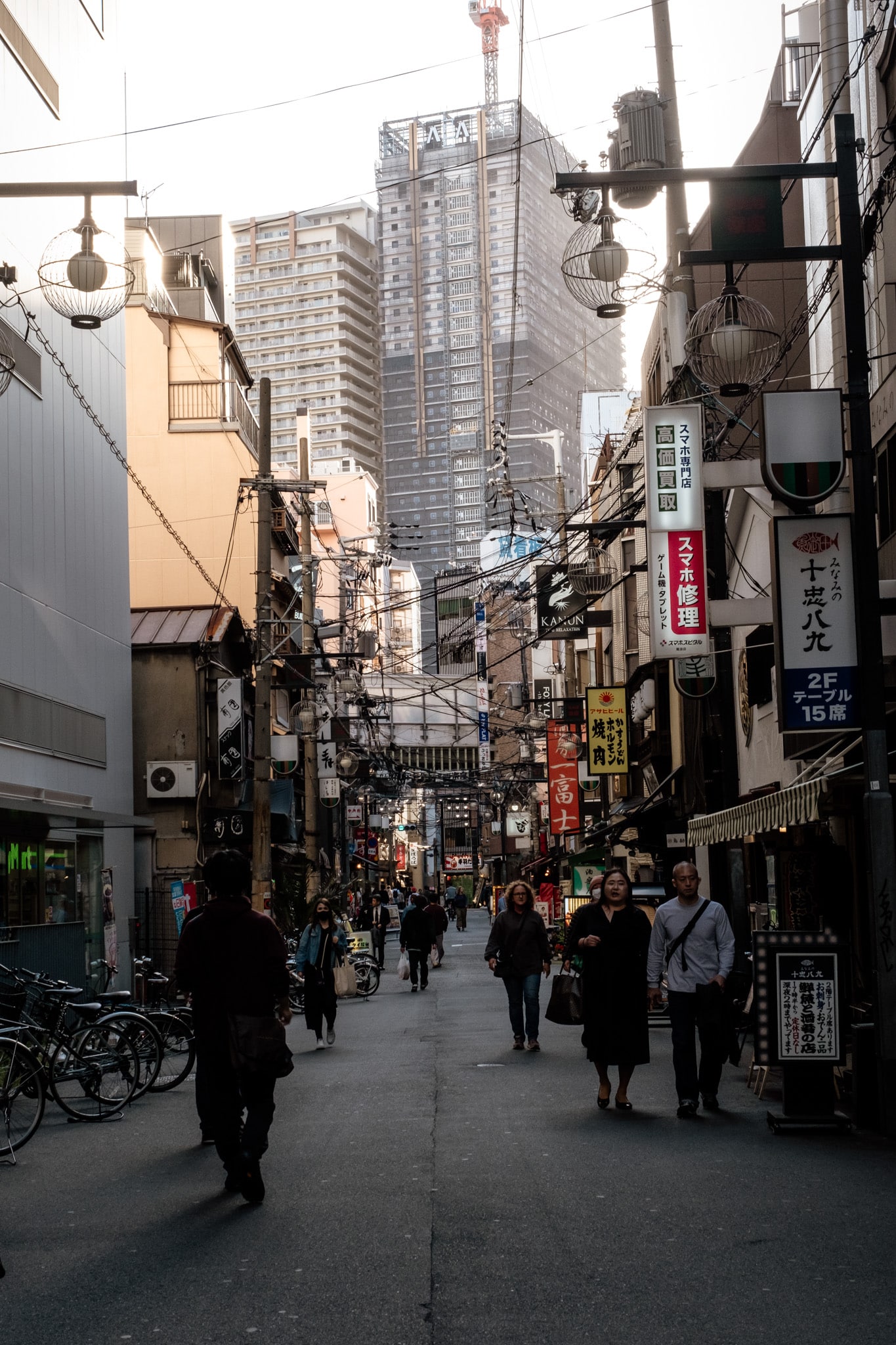 balade dans les rues d'osaka