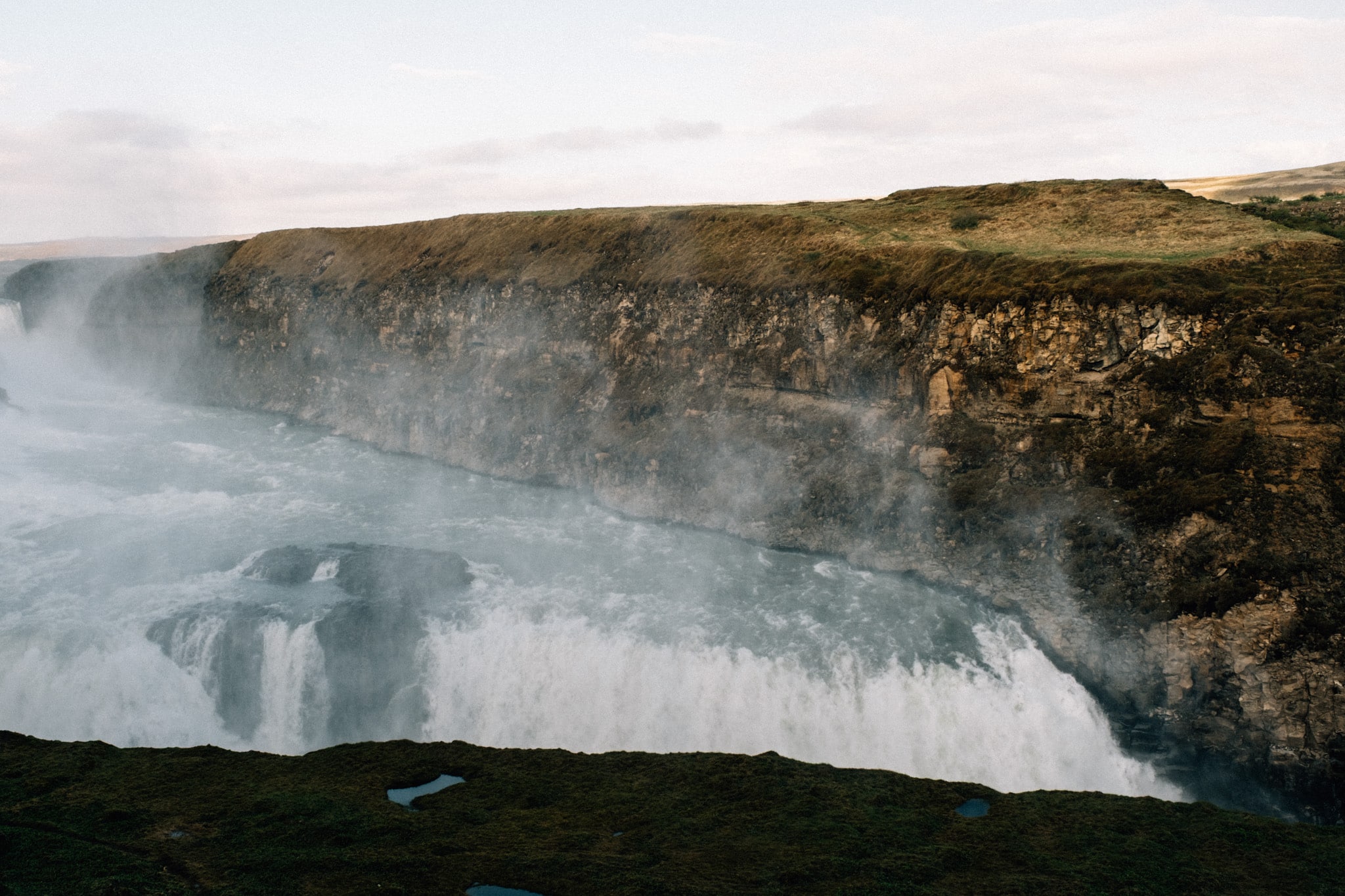 gulfoss cascade la plus grande d'islande
