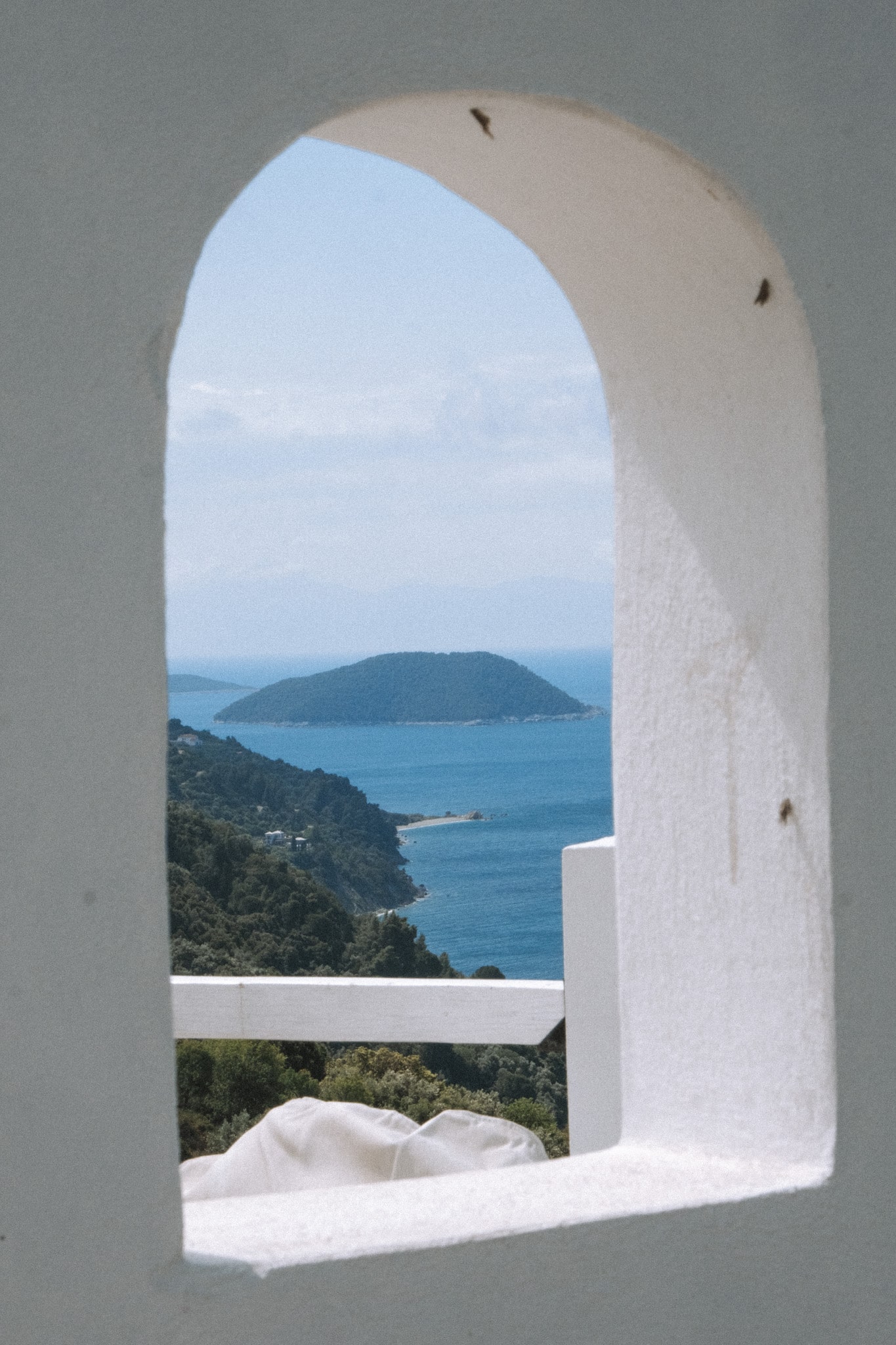 vue sur la mer a skopelos