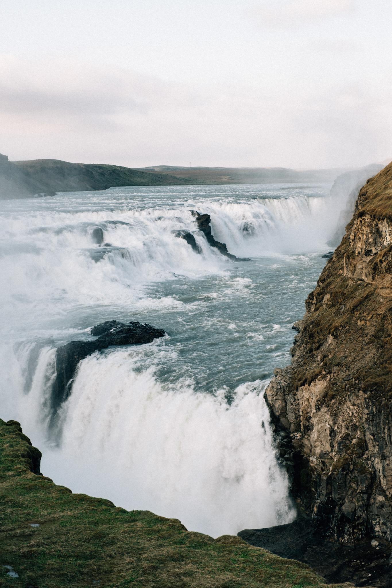 une des cascades les plus imposantes d'islande