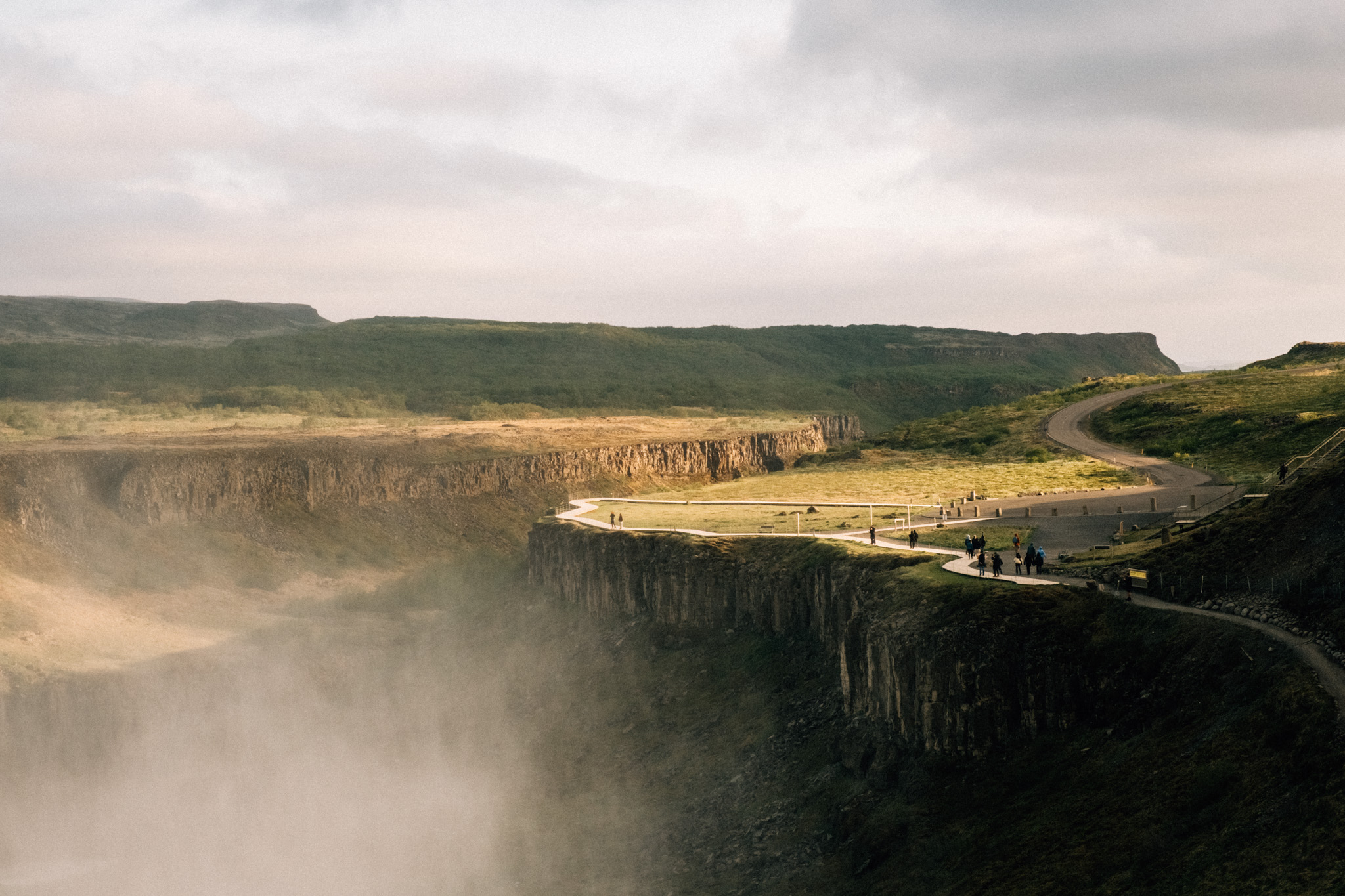 panorama sur gulfoss