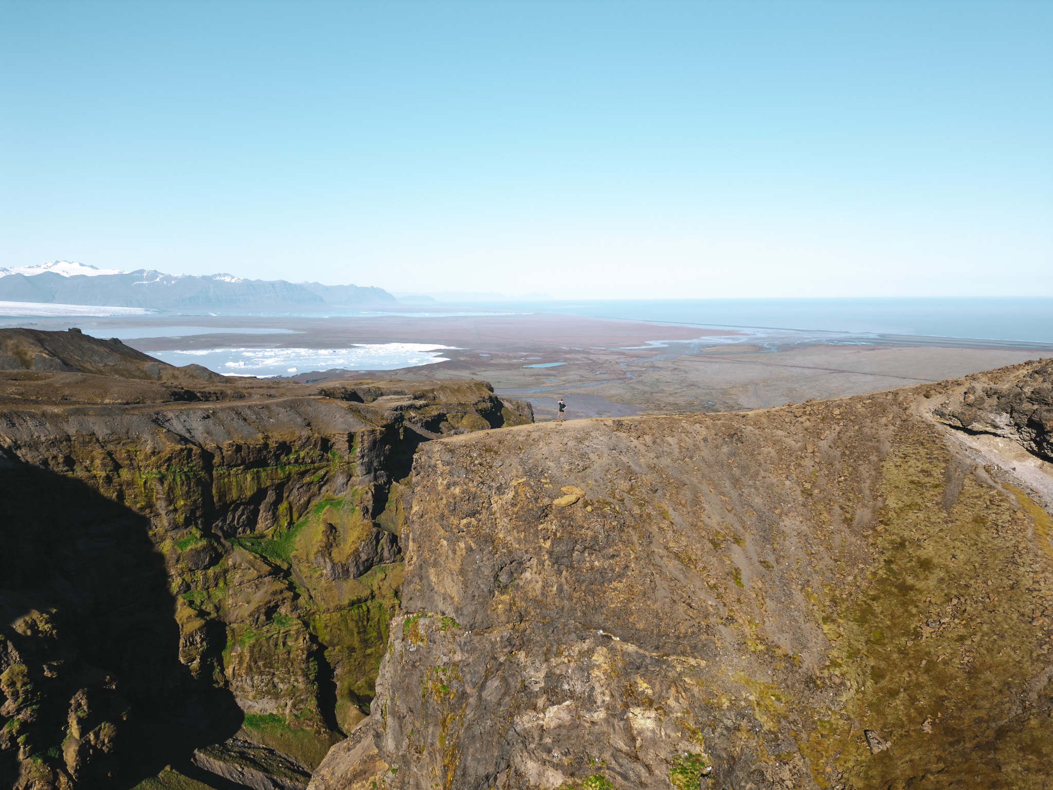 vue sur mulagljufur canyon