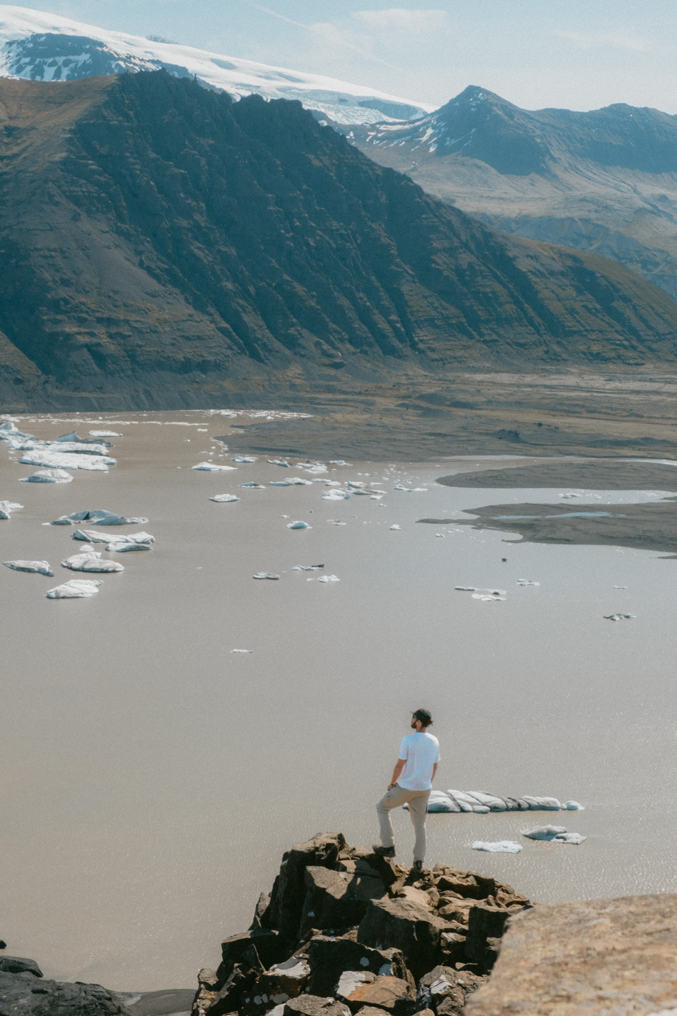 lac glaciaire en islande