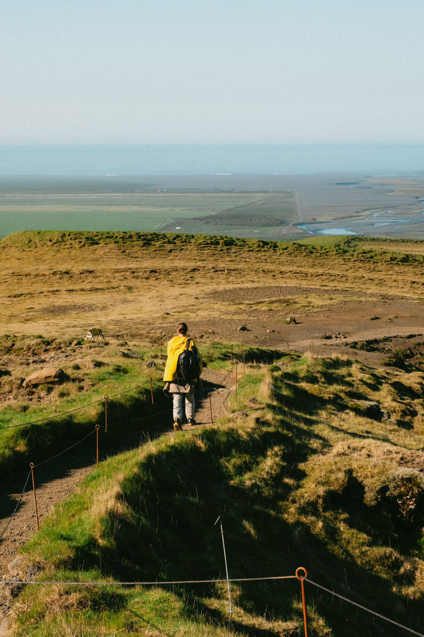 chemin de randonnée en islande