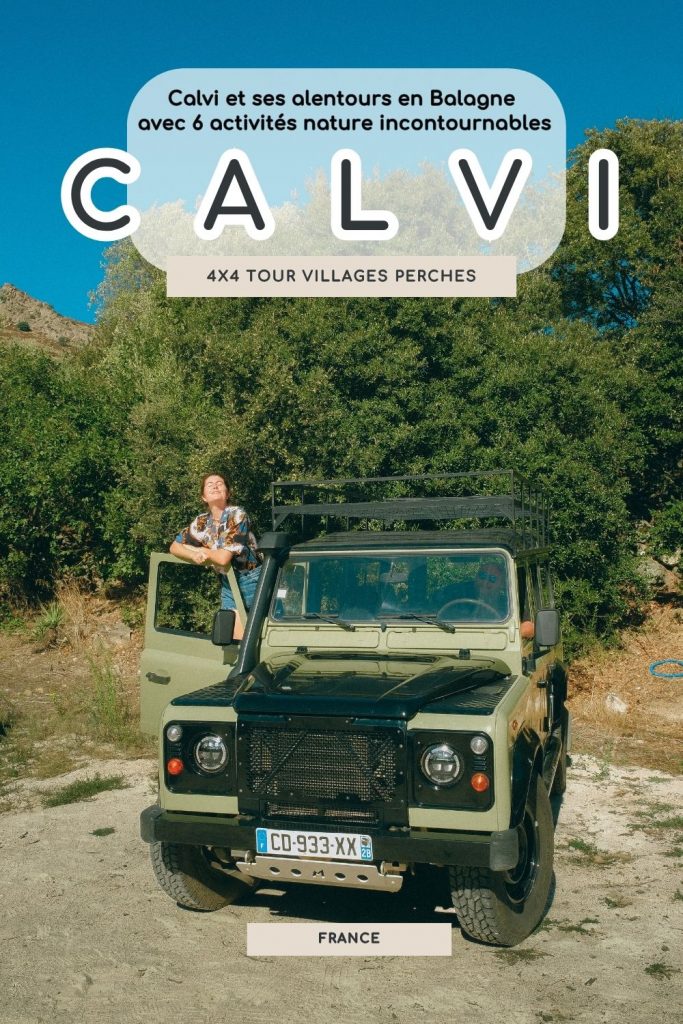 pinterest que faire calvi en corse nature