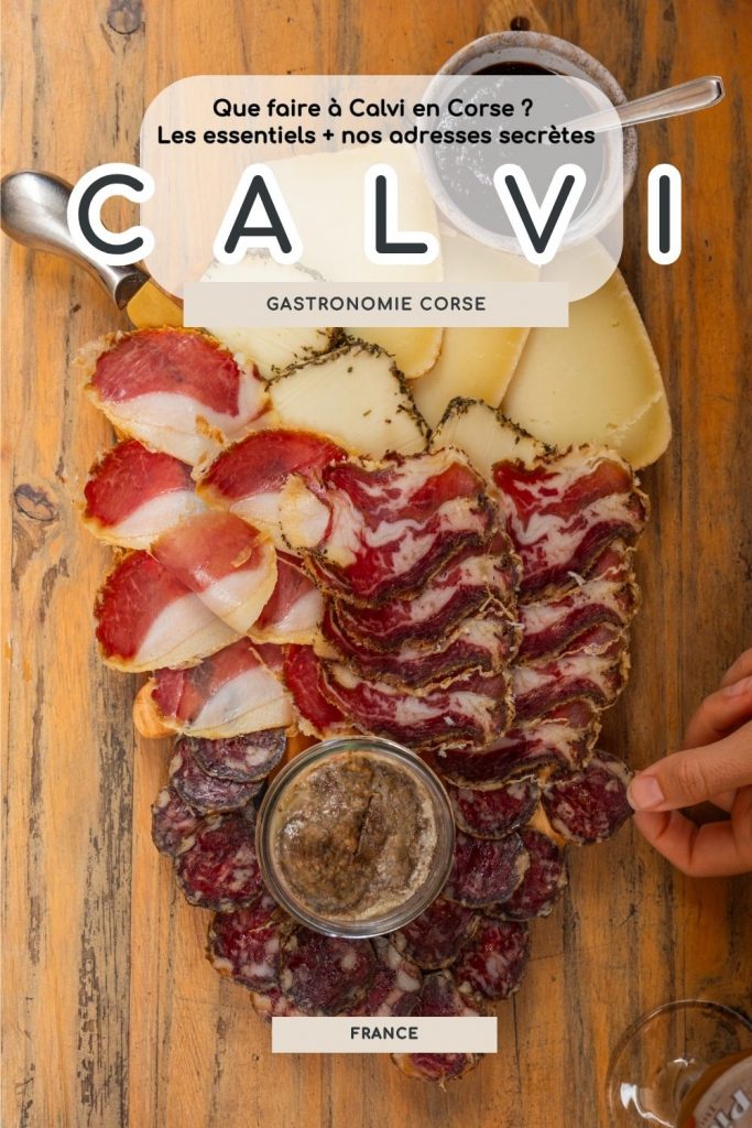 pinterest charcuterie corse à Calvi