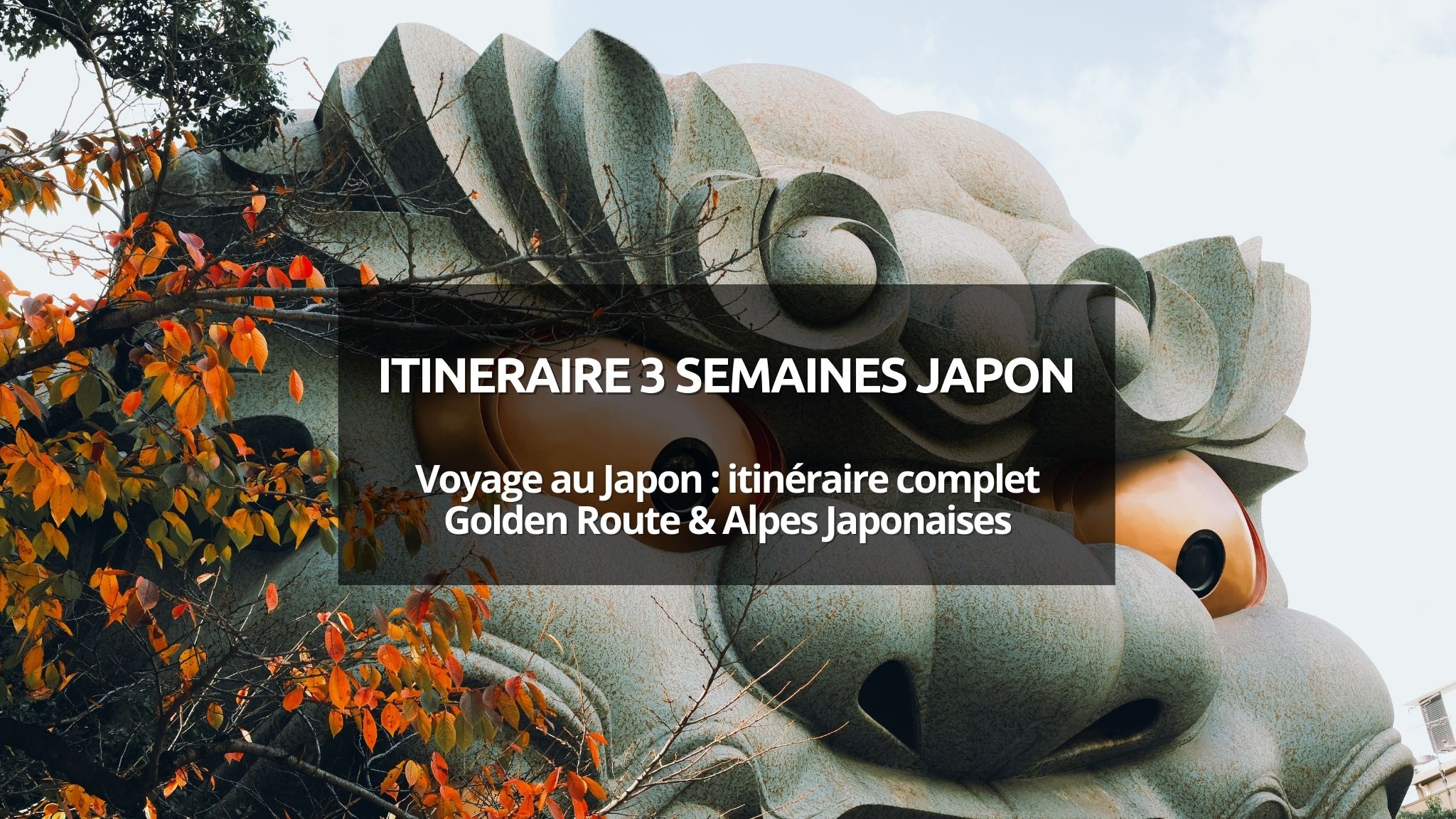 couverture itineraire 3 semaines japon