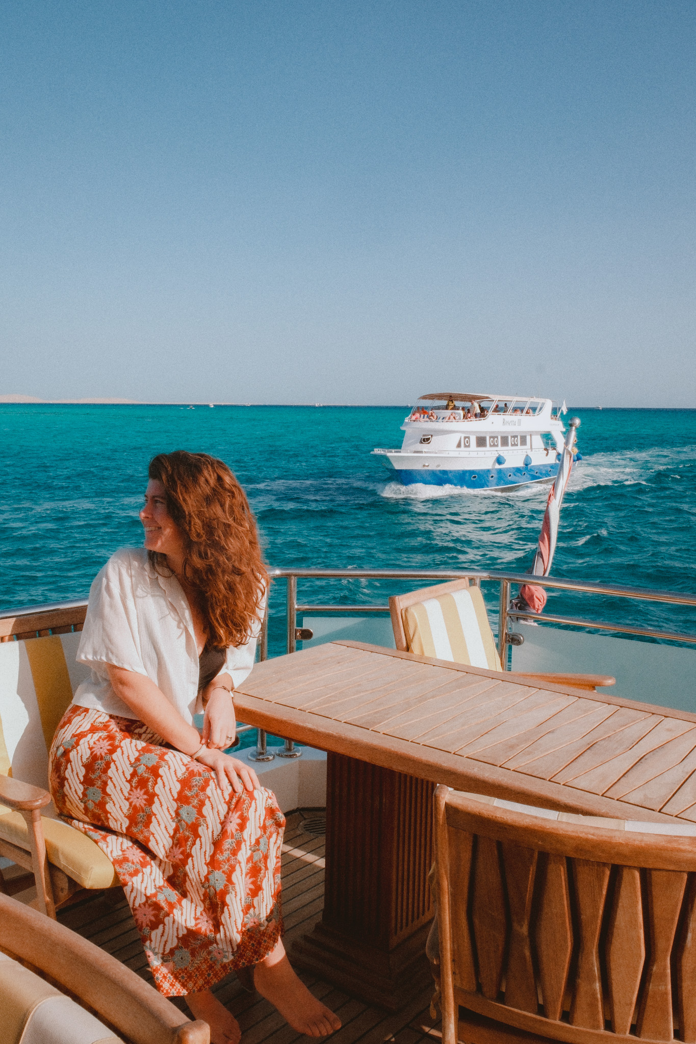 que faire en egypte : journée bateau mer rouge