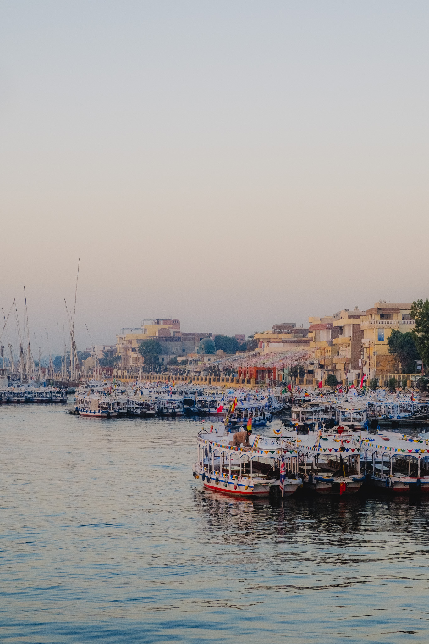 le nil à luxor