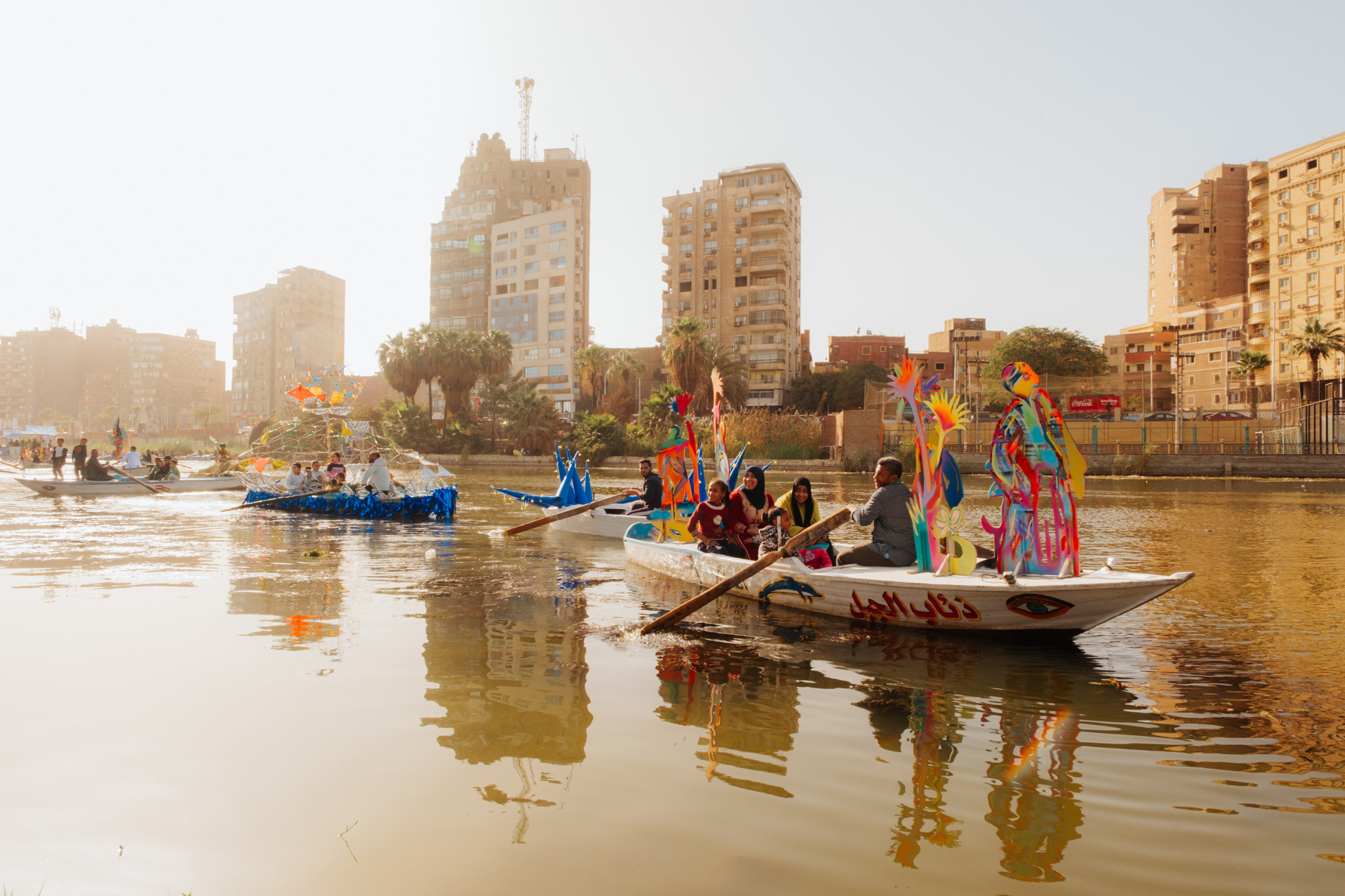 evenement sur le nil au caire