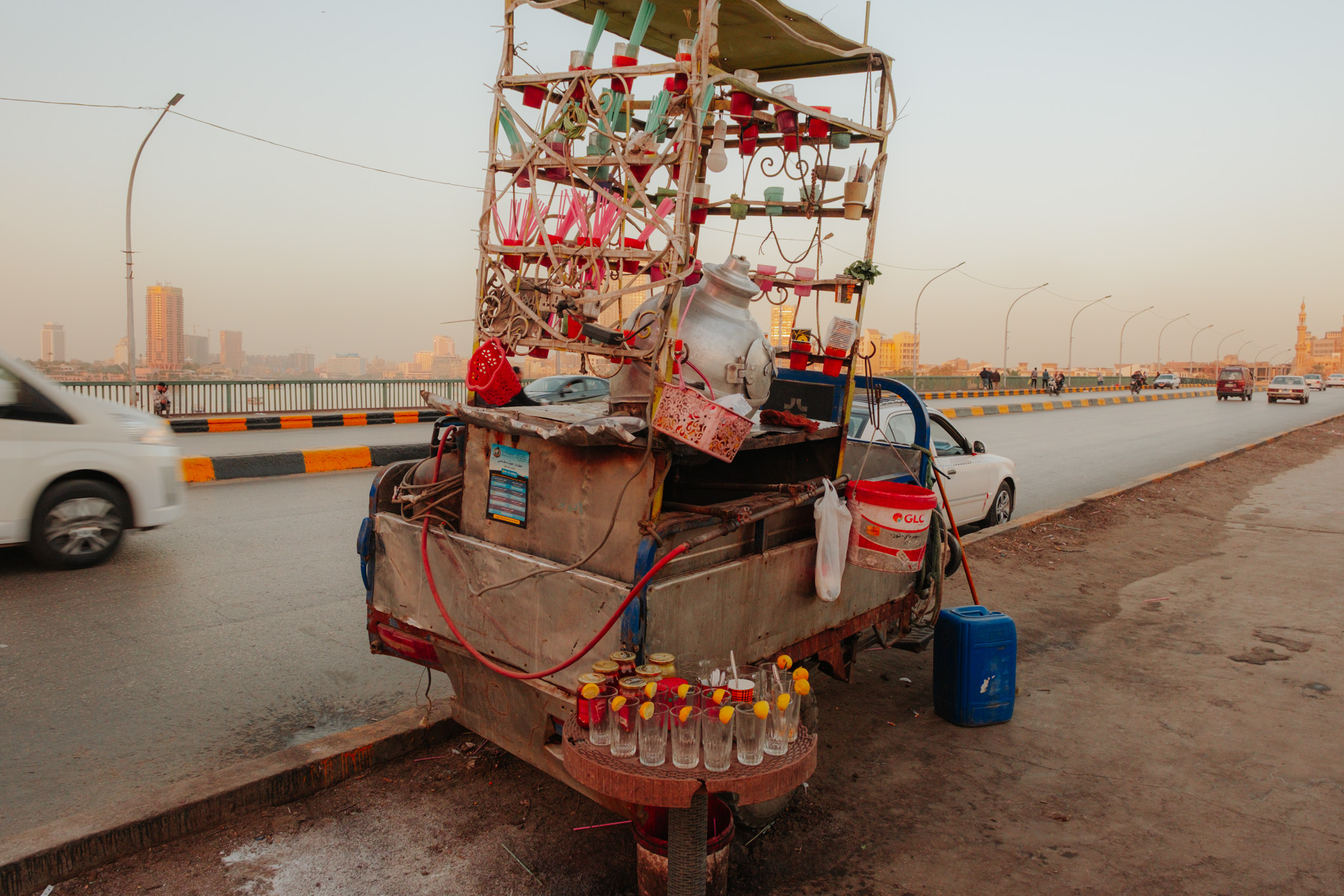 balade au coucher du soleil au caire