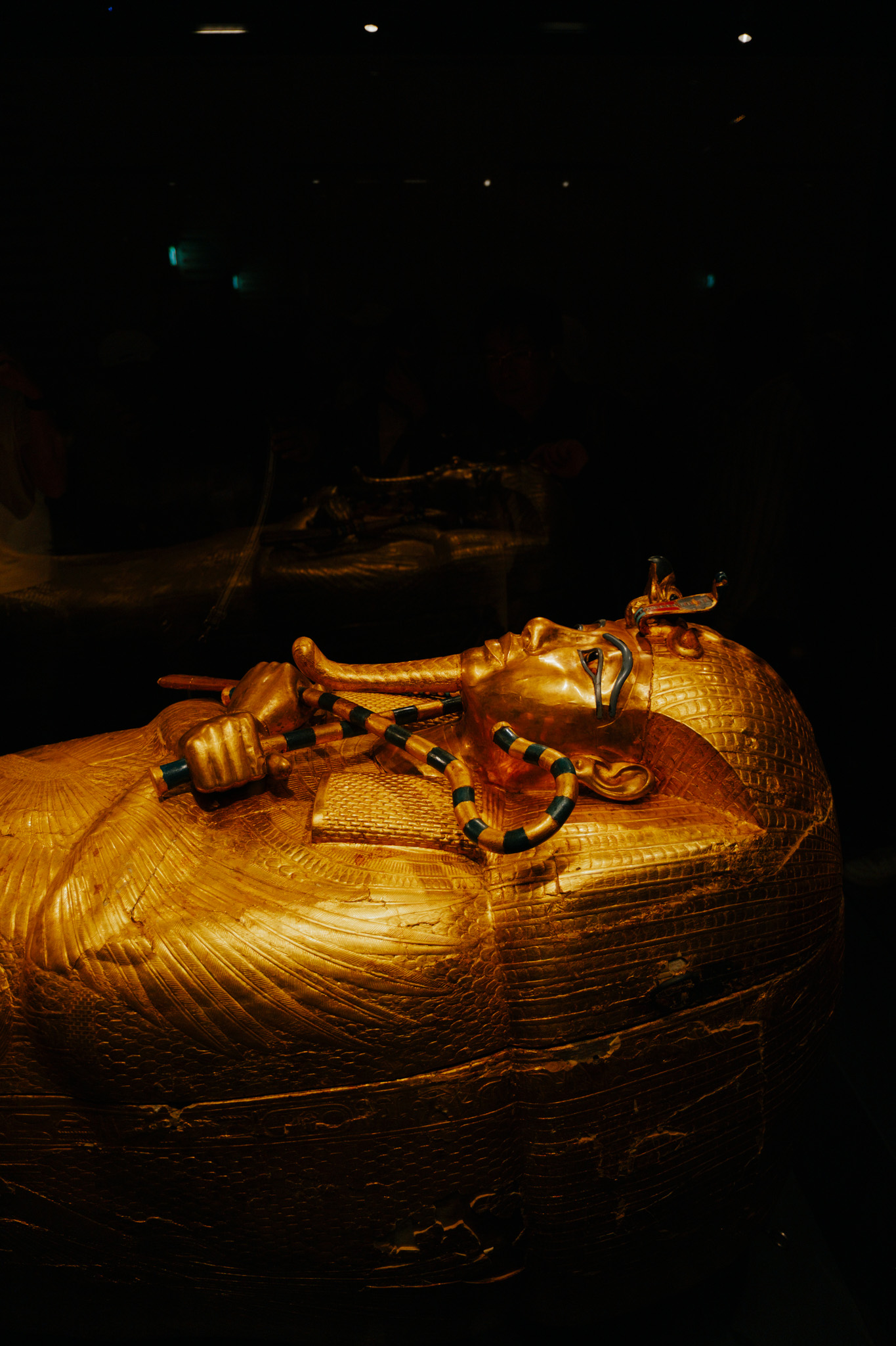 le sarcophage de toutankhamon