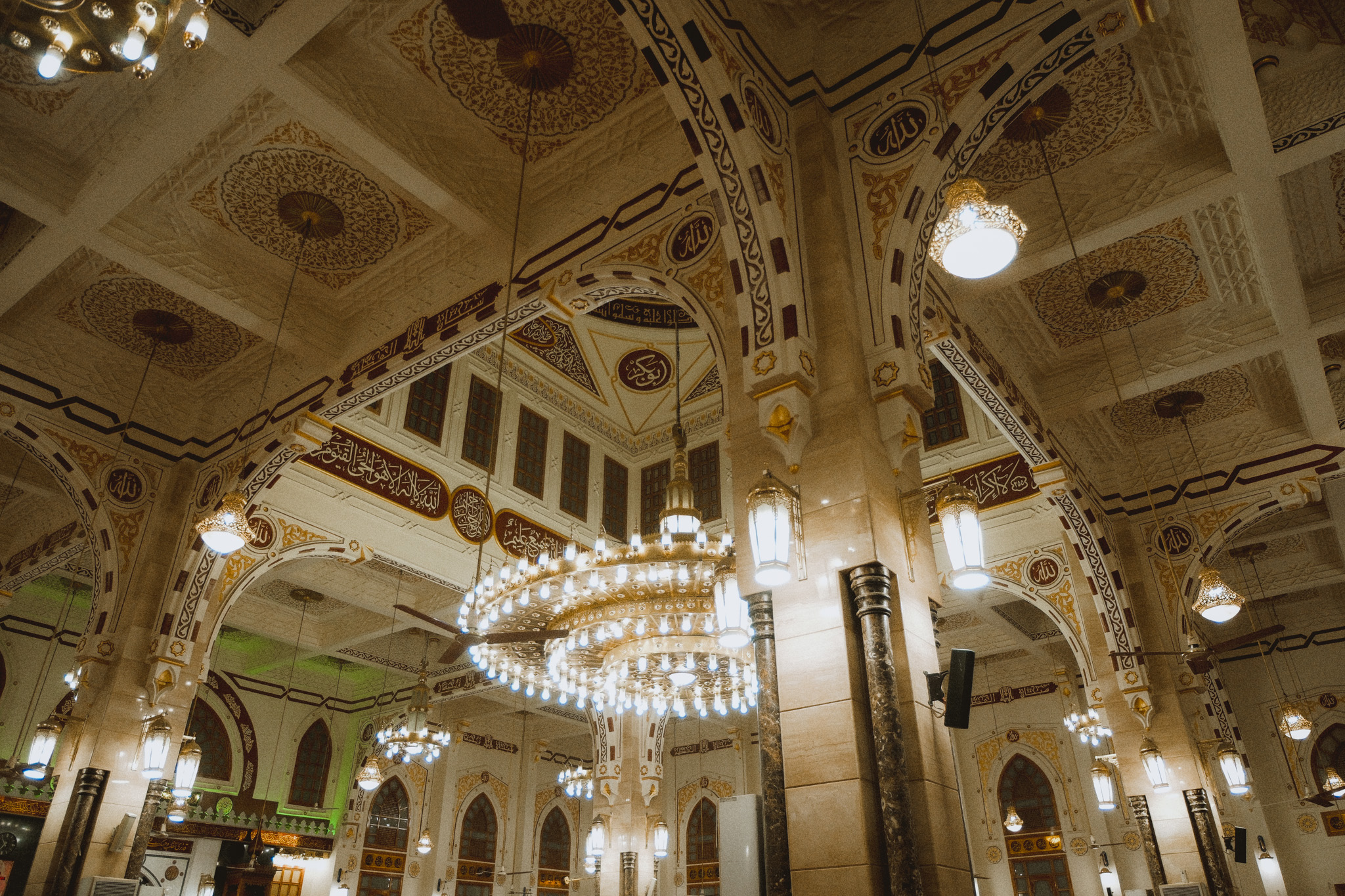 interieu rde la mosquée à hurghada