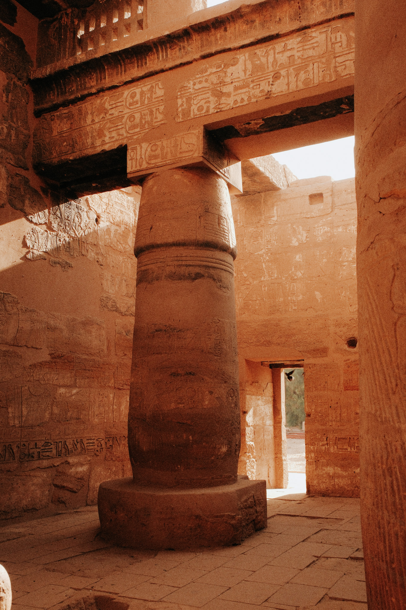 details dans le temple de khonsou