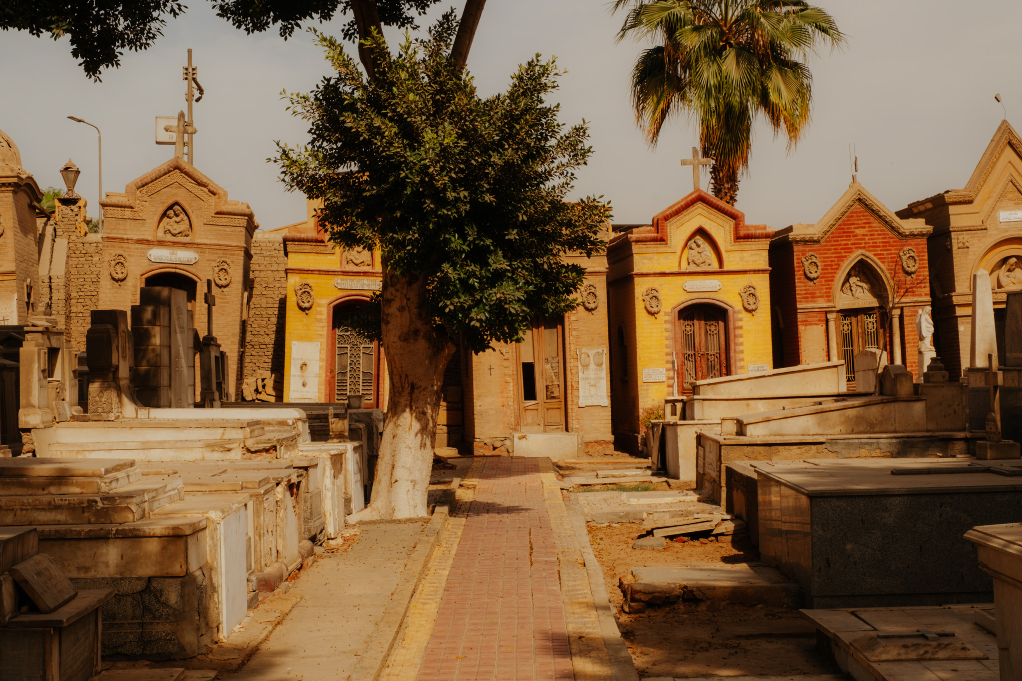 cimetière copte du caire en egypte