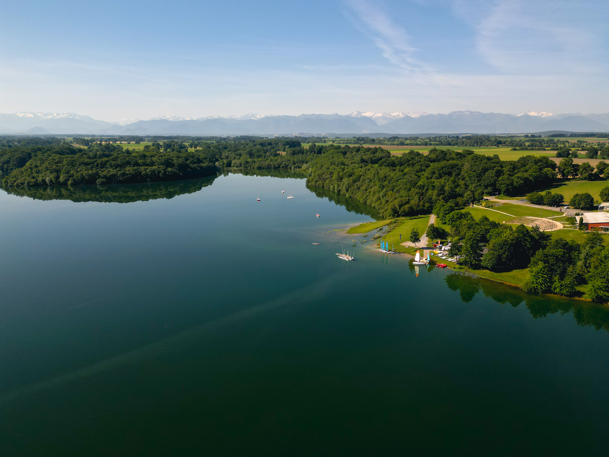 randonnée visiter le béarn : lac de gabas