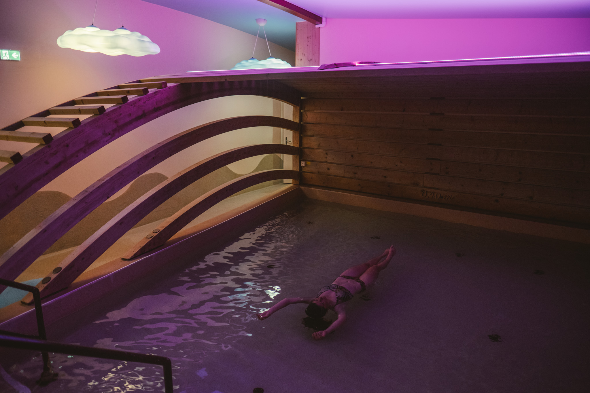 bassin flotaison selya resort