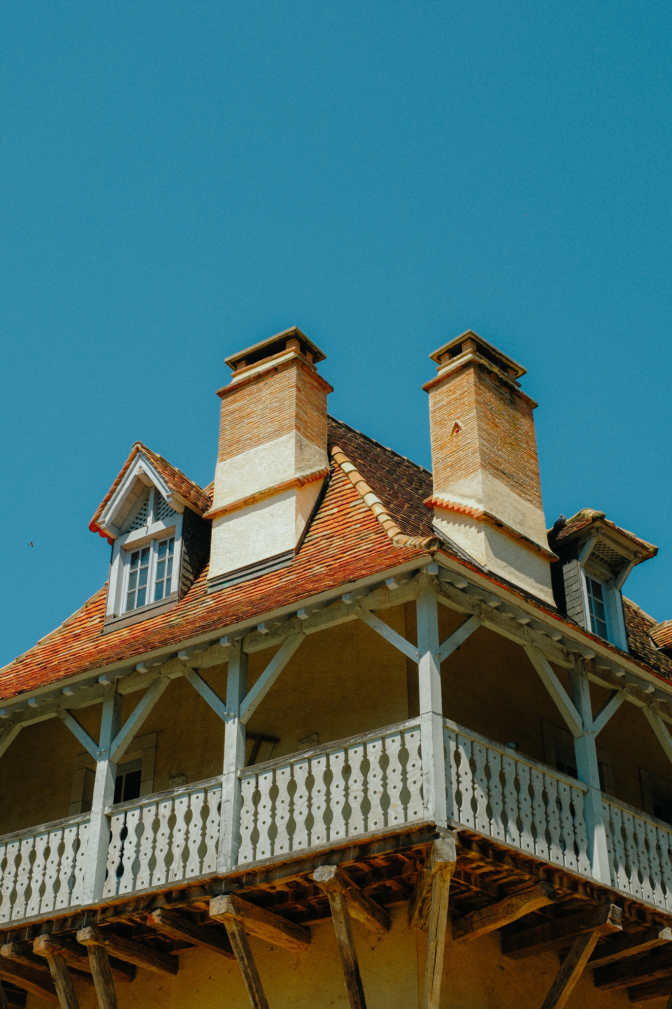 détails maisons salies de béarn